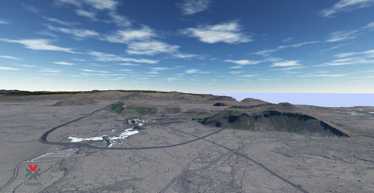 Mögliche Verteidigung bei Svartsengi.